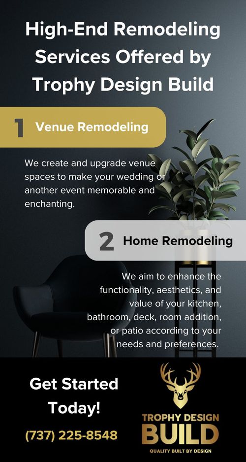 Custom Building and Remodeling Services – Contact Us! - Trophy Design Build